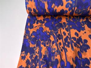 Viscosejersey - kobolt og krydderi