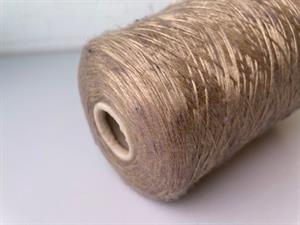 Effektgarn - babycone i varm beige