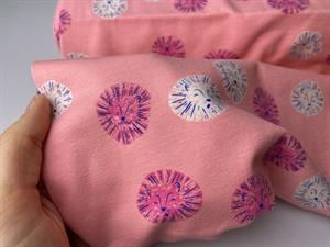 Bomuldsjersey - AGF, lush lions love