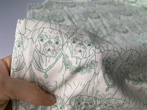 Bomuldsjersey - AGF, pug ville vert