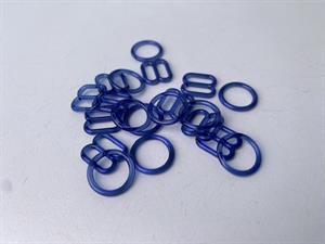 BH tilbehør - lys navyblå, 9 mm