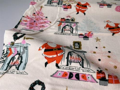 Fastvævet flonel - AGF, christmas in the city