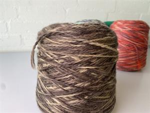 SOGNO - tykt, lækkert og blødt garn i autumn brown, ca. 750 gram