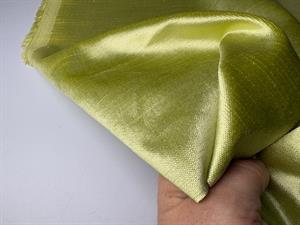 Vævet møbelvelour - smuk blank limegrøn tone