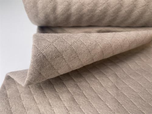 Bomuldsquilt - beige