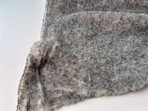 Polar fleece - dark grey melange