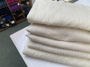 Uvasket og ubleget uld restepakke