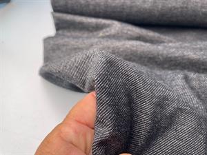 Denimstrikket jersey - mørkegrå