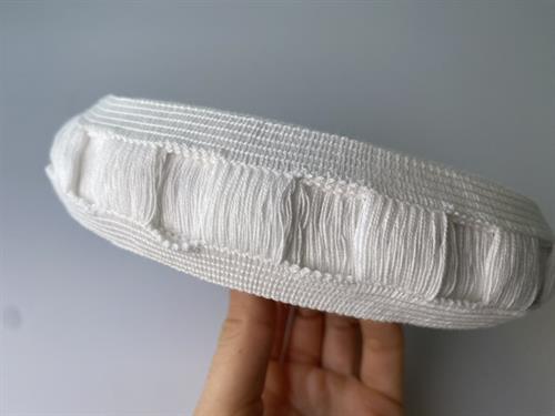 Stigbånd - hvid, 4 cm