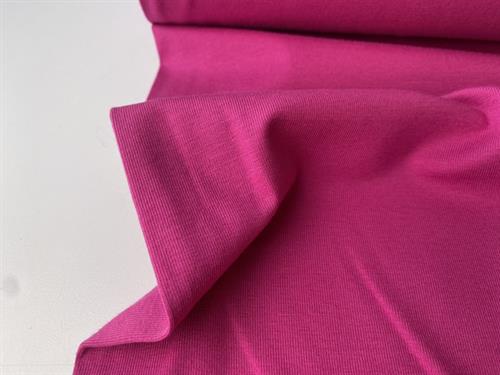 Bomuldsjersey - intens magenta