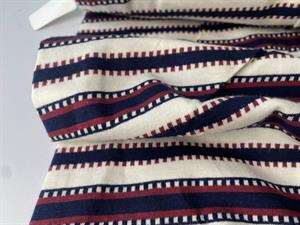 Bomuldsjersey - flotte mønstrede striber