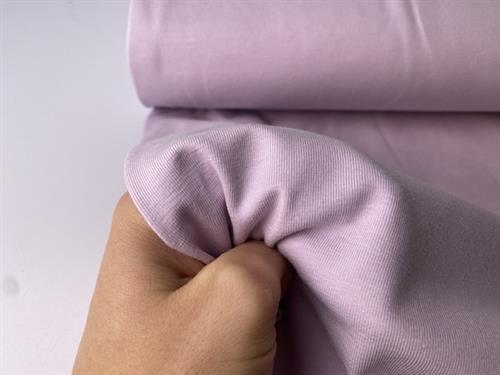 Bomuldsjersey - lys pastel lilla