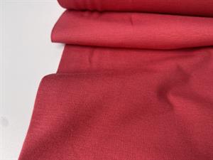 Bomuldsjersey - dusty ruby
