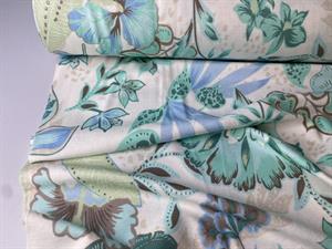 Viscosejersey - tropical turquoise