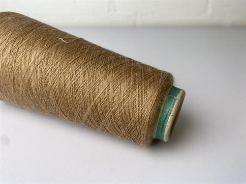 Baby cones med 100% cashmere - teak, 85 gram