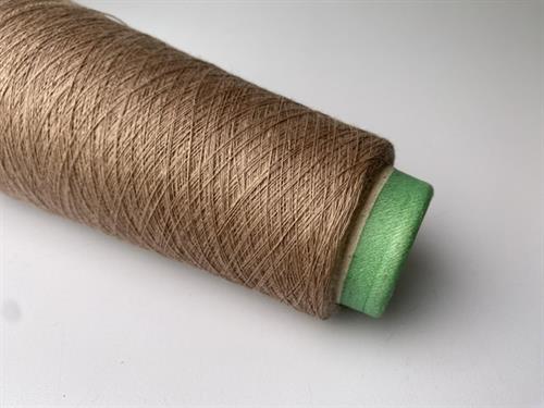 Baby cones med 100% cashmere - smokey sand, 84 gram