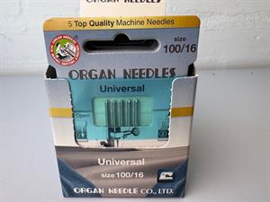Organ symaskinenål - universal 100/16