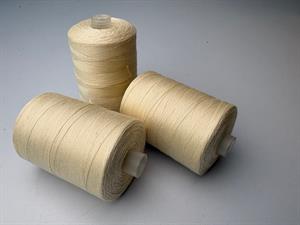 Bomuldstråd - 100% bomuld i fløde, 1000 meter