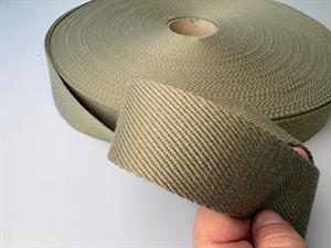 Gjordbånd - taskehank i dark olive, 40 mm