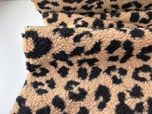 Teddy - beige teddy med sort leo