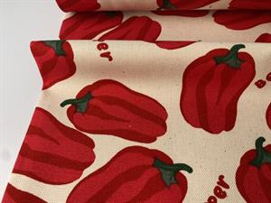 Deko canvas - lækre peberfrugter