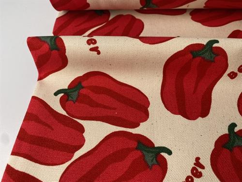 Deko canvas - lækre peberfrugter