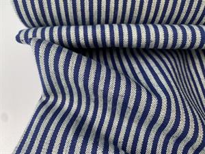Jacquardvævet - lækre garnfarvede striber