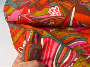 Deko canvas - multi color leaves