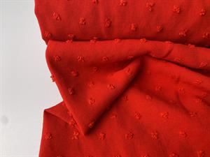 Prikket mol - intens rød