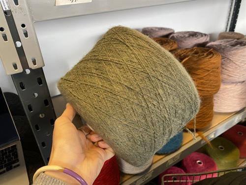 Garn - hel cone som foto