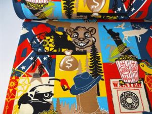 Isoli - sommer sweat, fedt sejt print 