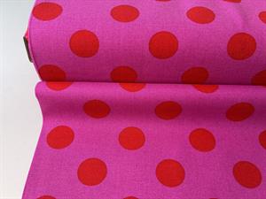 Patchwork stof - Tula Pink's pom pom peony