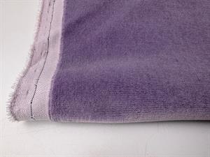 Vævet bomuldsvelour - lavendel