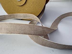 Bændel / grosgrain - beige, 15 mm
