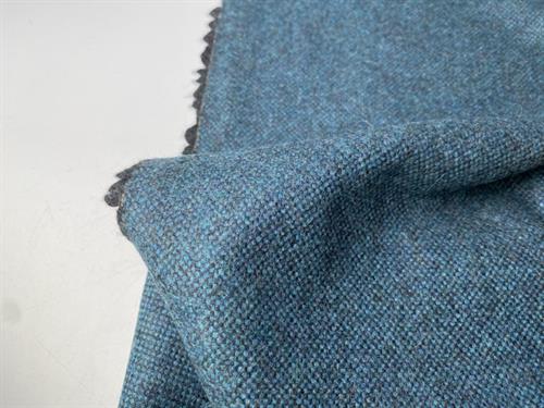 Recycled møbeluld - groftvævet i lækker petrol