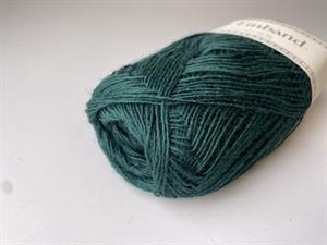 Einband - 100% ny islandsk uld, bottlegreen