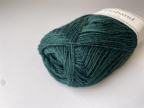 Einband - 100% ny islandsk uld, bottlegreen