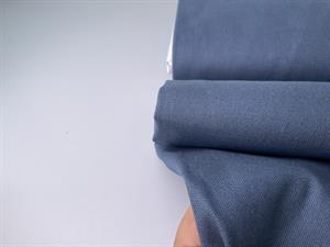 Lærredsvævet canvas - jeansblå