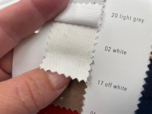 Diagonal vævet twill - offwhite