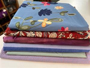 Fastvævet bomuld restepakke