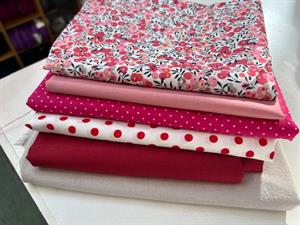 Fastvævet bomuld restepakke