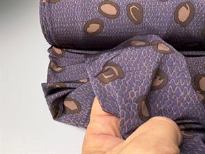 Viscosejersey - tung, smuk slinky jersey i bluish