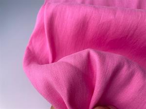 Fastvævet hør/bomuld - lys pink