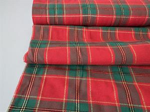 Fastvævet bomuld - christmas tartan