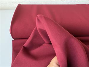Gabardine - krølfri buksestof i vinrød/ bordeaux