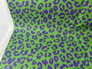 Vinyl - leo i grøn / lilla