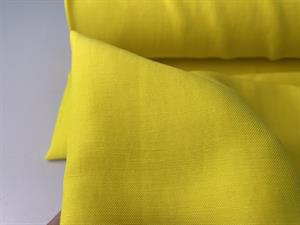 Fastvævet bomuld - skøn frisk gul