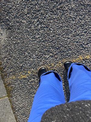 Twillvævet denim - kansas blue i ren bomuld