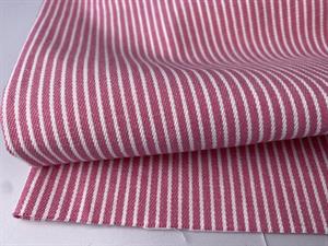 Mælkedrenge stribet denim - fineste striber i light old pink/offwhite
