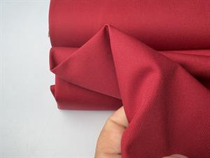 Twillvævet lærred - kraftigere lækker kvalitet, warm red